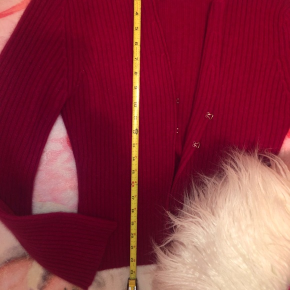 Just in SALE New with tag Twiggy fuzzy magenta sweater cardigan - Picture 4 of 6
